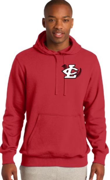 CLLL Tall Sport Tek Pullover Hooded Sweatshirt RED