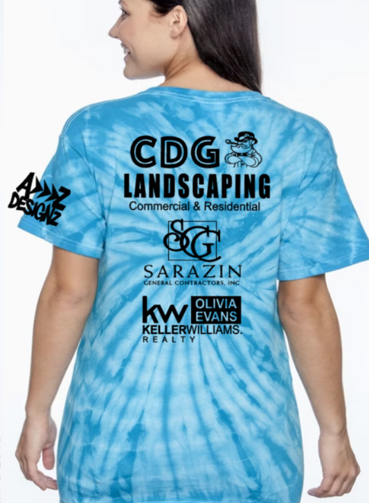 Katie's Crew 2024 Sarah's Angels Tye Dye TShirt Infant to Adults