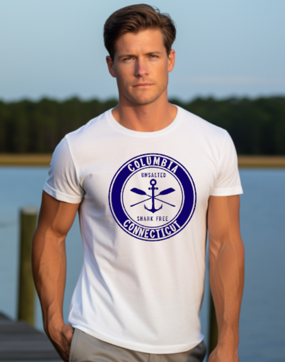 Columbia CT Lake Life Circle Softstyle Gildan Tshirt Adult.  Multiple Colors - Customizable