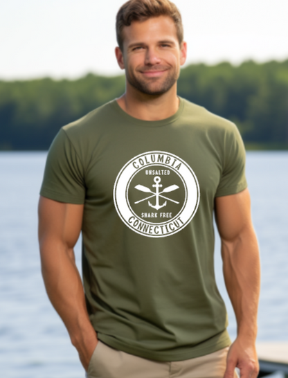 Columbia CT Lake Life Circle Softstyle Gildan Tshirt Adult.  Multiple Colors - Customizable