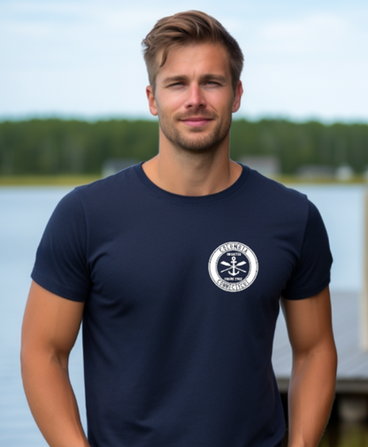 Columbia CT Lake Life Circle Softstyle Gildan Tshirt Adult.  Multiple Colors - Customizable