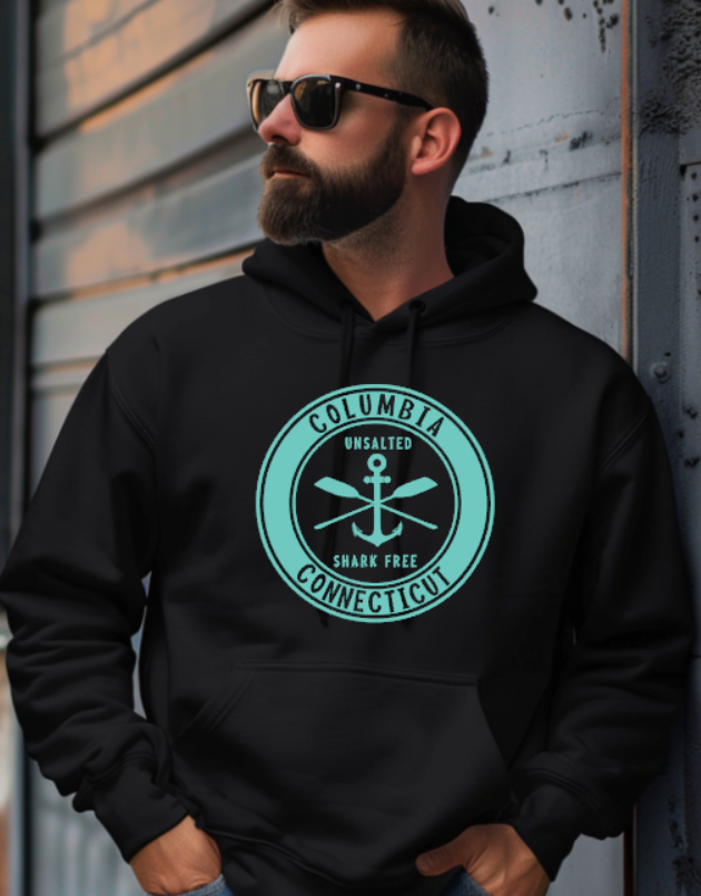 Columbia CT Lake Life Circle Softstyle Gildan Hoodie Adult.  Multiple Colors - Customizable