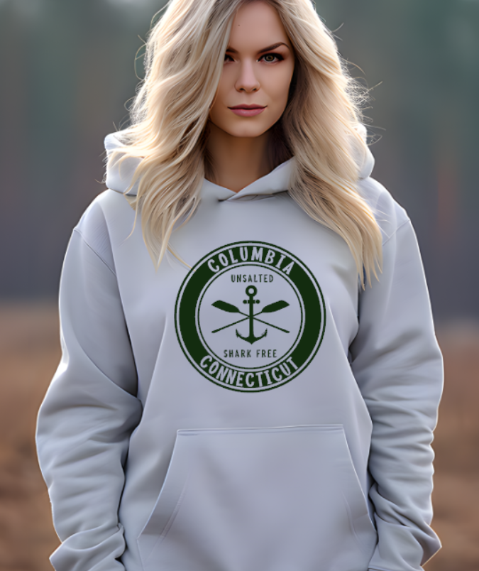 Columbia CT Lake Life Circle Softstyle Gildan Hoodie Adult.  Multiple Colors - Customizable