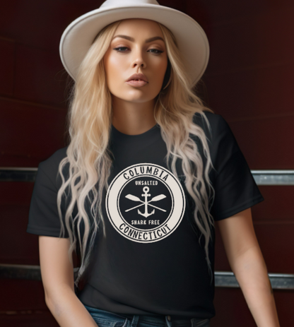 Columbia CT Lake Life Circle Softstyle Gildan Tshirt Adult.  Multiple Colors - Customizable