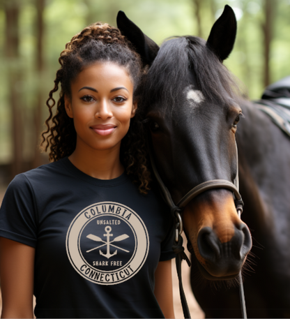 Columbia CT Lake Life Circle Softstyle Gildan Tshirt Adult.  Multiple Colors - Customizable