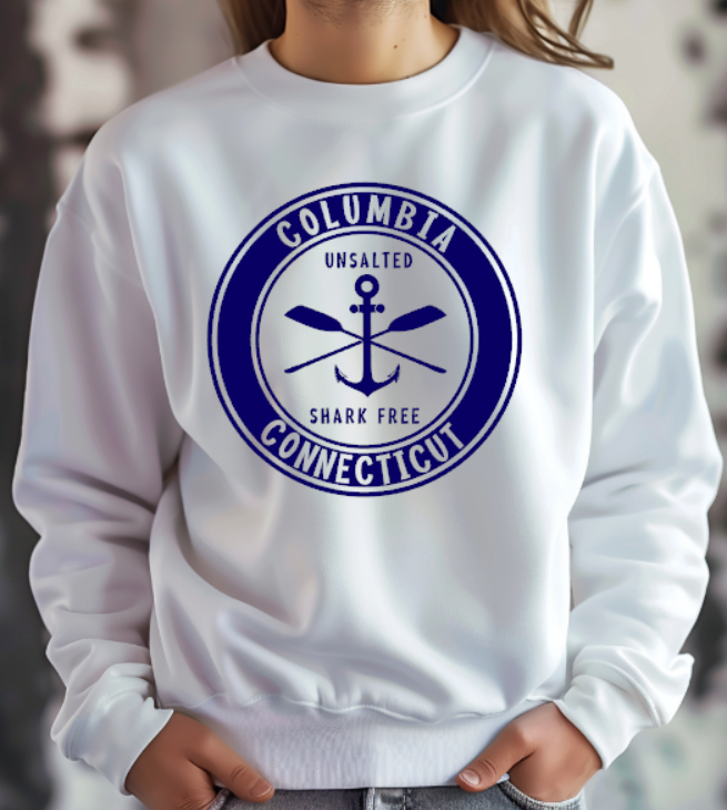 Columbia CT Lake Life Circle Softstyle Gildan Crew Neck Sweatshirt Adult.  Multiple Colors - Customizable