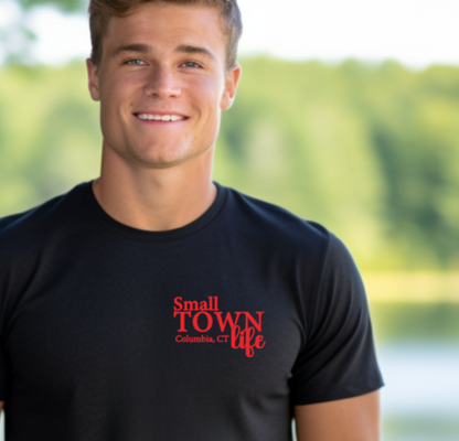 Columbia CT Small Town Life Softstyle Gildan Tshirt Adult.  Multiple Colors - Customizable