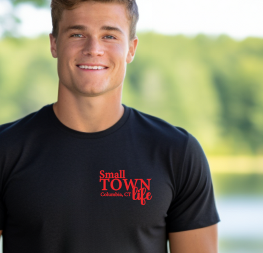 Columbia CT Small Town Life Softstyle Gildan Tshirt Adult.  Multiple Colors - Customizable