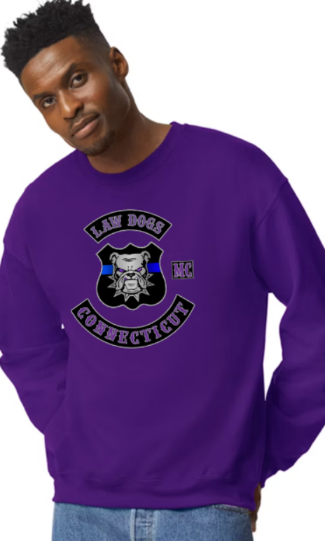 Law Dogs Member Gildan Crew Neck Adult.  Multiple Colors - Customizable