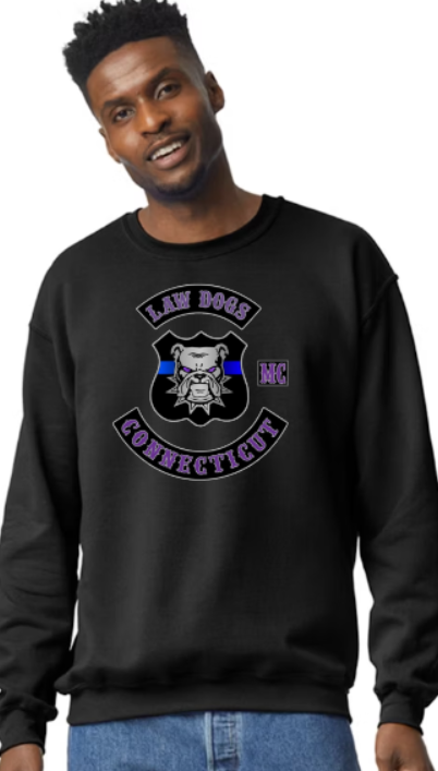 Law Dogs Member Gildan Crew Neck Adult.  Multiple Colors - Customizable