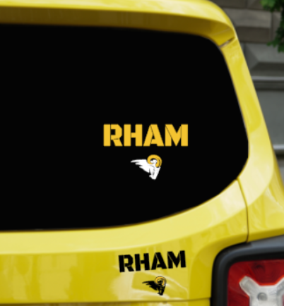 RHAM UV Printed Decal - choose your colors and sizes!