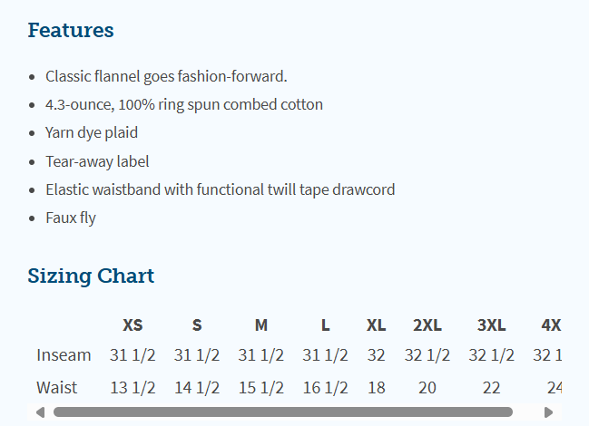 H.W. Porter Adult Pajama Pants Black and Gray District Brand - Customize yours today!