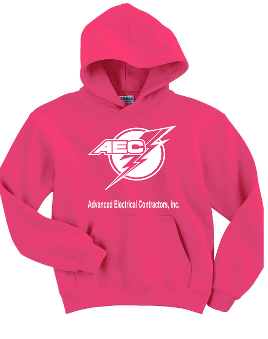 AEC Customizable Gildan Pullover Hoodie Sweatshirt YOUTH