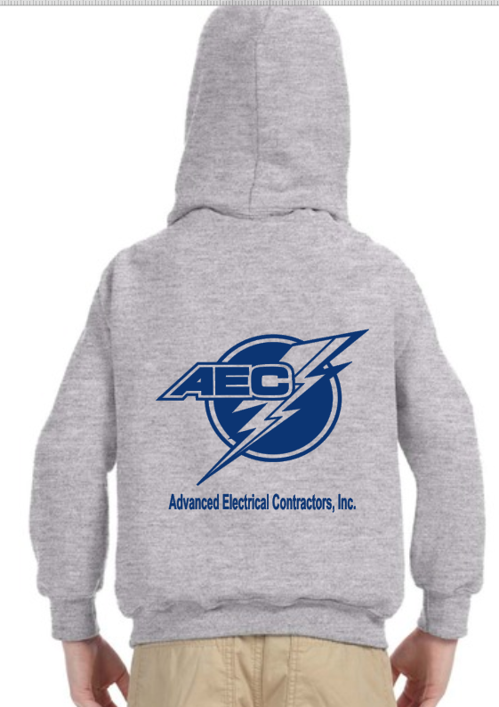 AEC Customizable Gildan Pullover Hoodie Sweatshirt YOUTH