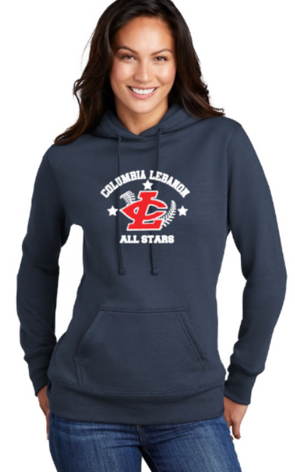 CLLL Customizable Womens Port&Company Pullover Hooded Sweatshirt