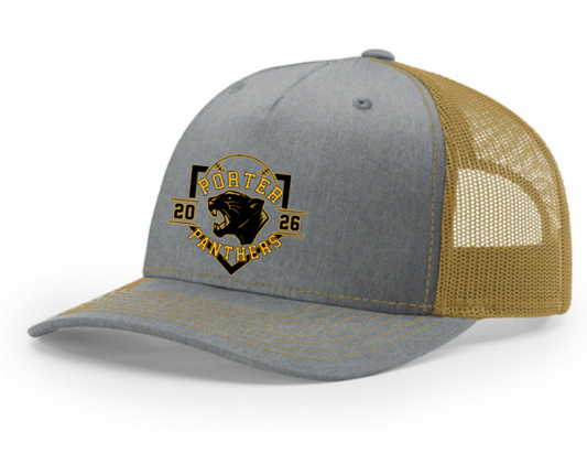Porter 25-26 Richardson 5 panel Trucker Cap Snapback