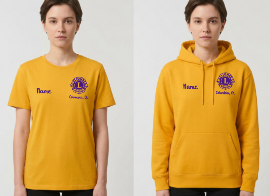 Gold Lions Club  Short Sleeve Tshirts and Hoodie Combo Deal