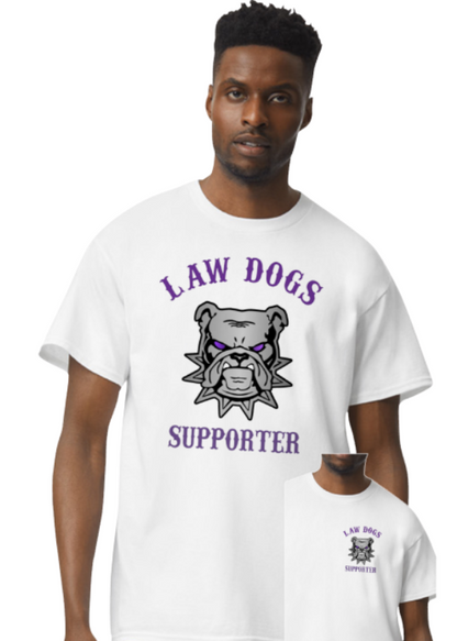 Law Dogs SUPPORTER Adult Tee - Many colors and customizable!
