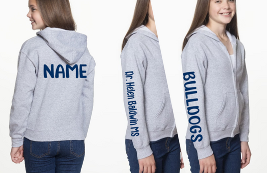 Helen Baldwin MS Hooded Sweatshirt Youth to Adult sizes