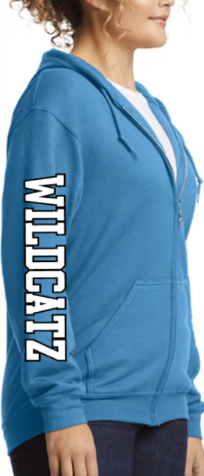 Wildcatz Crew Neck Sweatshirt ADULT sizes _ CUSTOMIZE yours now!