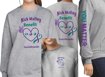 2025 Malley 8ball Tournament Softstyle Gildan Crew Neck Sweatshirt (Youth and Adult).  Customize yours today!