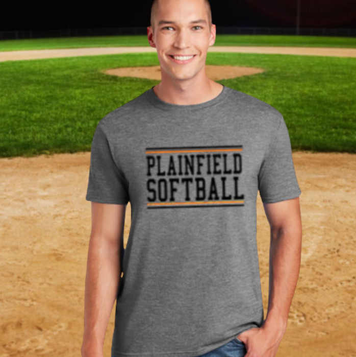 Plainfield Softball Tshirt TODDLER to TALL ADULT sizes - Customize yours now! (Copy)