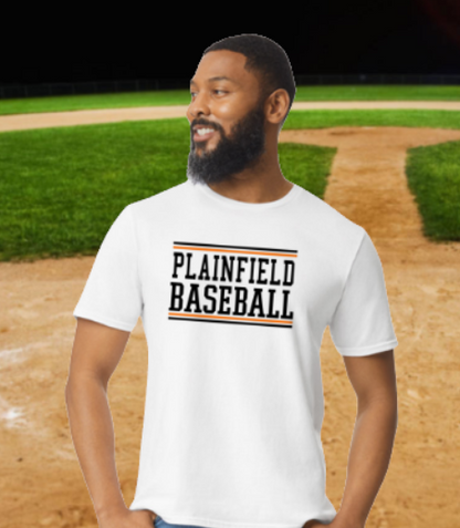 Plainfield Baseball Tshirt Youth to TALL ADULT sizes - Customize yours now!