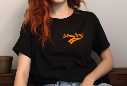 Plainfield Softball Cursive (no ball) Tshirt Youth to TALL ADULT sizes - Customize yours now!
