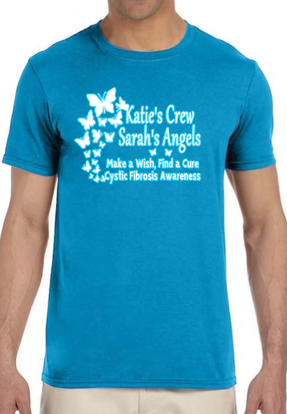 Katie's Crew Sarah's Angels Softstyle Gildan Tshirt Adult