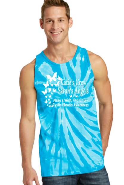 Katie's Crew 2025 Sarah's Angels Tye Dye Tank Top Unisex