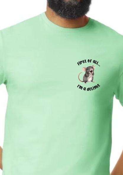 Mainely Rat Rescue Logo YOUTH Softstyle Gildan Tshirt - Customize yours today!