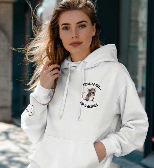 Mainely Rat Rescue Delight Softstyle Gildan Hooded Sweatshirt- Customize yours today!