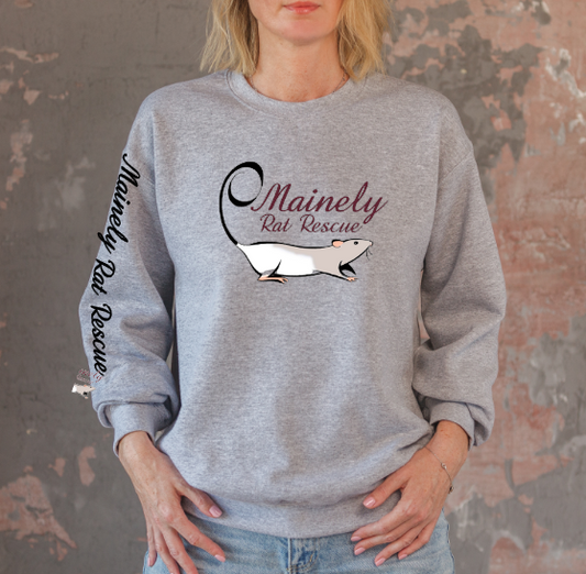Mainely Rat Rescue Softstyle Gildan Sweatshirt- Customize yours today!