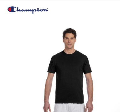 H.W. Porter Rainbow Champion Brand Short Sleeve Adult Tshirt - color and logo customization available