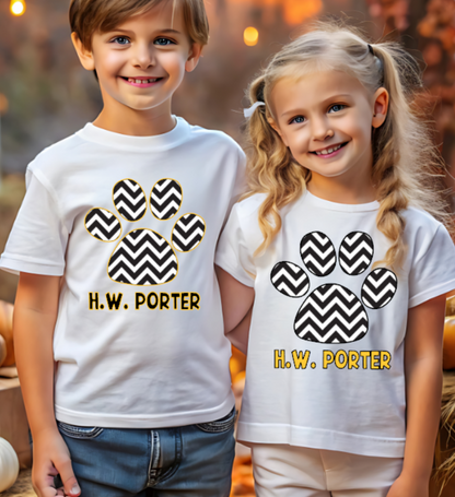 H.W. Porter Chevron YOUTH Gildan Heavy Tshirt