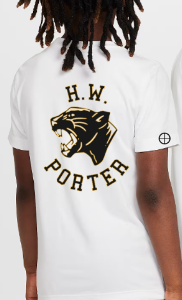 H.W. Porter Panther Nike Brand Short Sleeve Dri Fit YOUTHTshirt