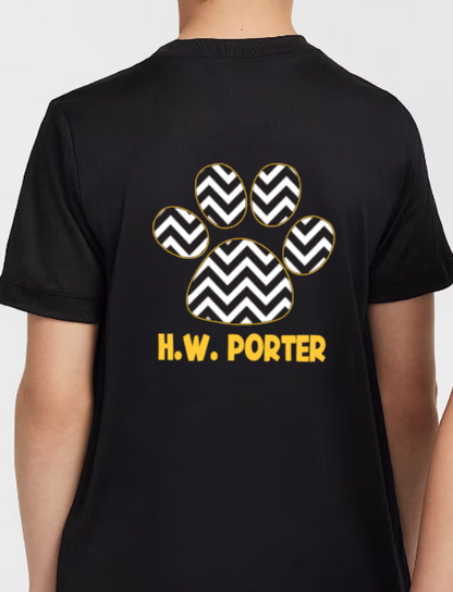 H.W. Porter Chevron Nike Brand Short Sleeve Dri Fit YOUTHTshirt