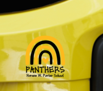 H.W. Porter Rainbow UV Printed Decal - choose your colors and sizes!