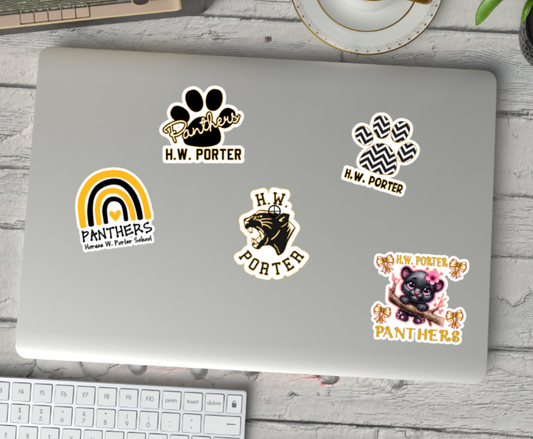 H.W. Porter Stickers