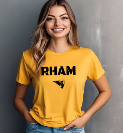 RHAM Bella+Canvas Brand Short Sleeve Women's Cut Tshirt- Custom Personalization!