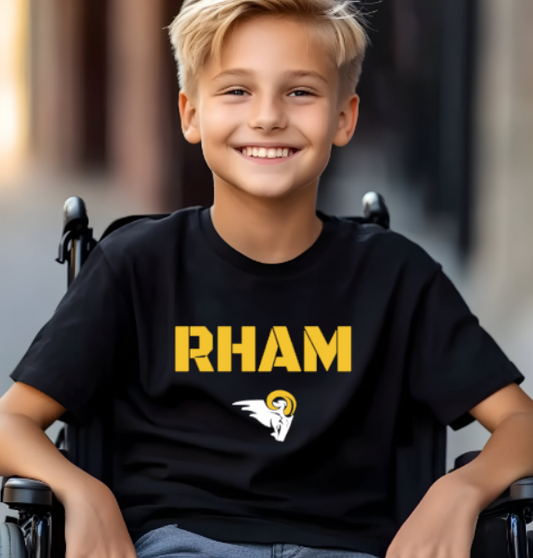 RHAM YOUTH Gildan Heavy Tshirt- Custom Personalization!