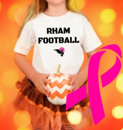 RHAM YOUTH FOOTBALL Limited Edition Gildan Heavy Tshirt - Custom Personalization!