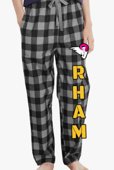 RHAM PINK! Flannel Pajama Pants Youth