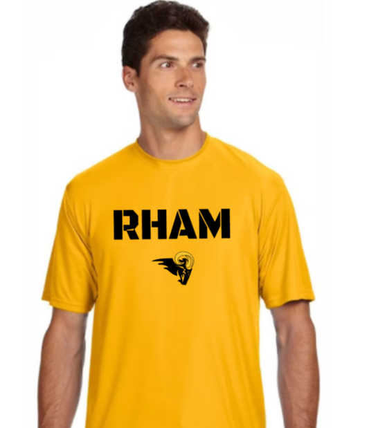 RHAM Gildan A4 Poly Cooling Performance Short Sleeve Tshirt- Custom Personalization!