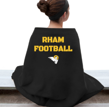 RHAM Football Heavy Blend Stadium Blanket