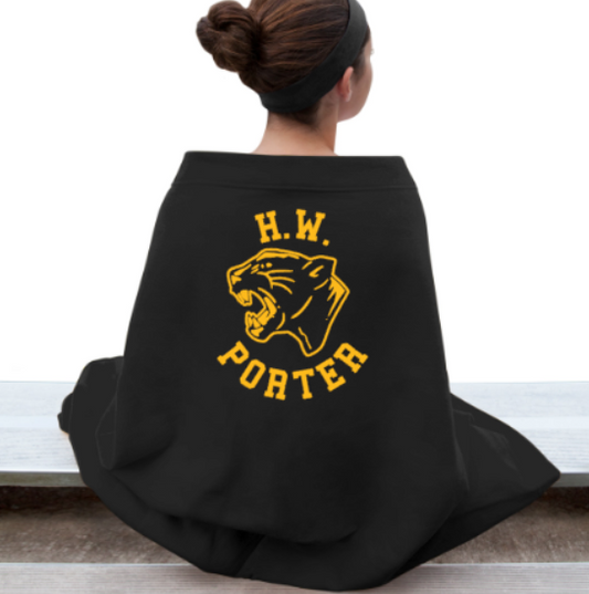 H.W. Porter Panther Heavy Blend Stadium Blanket
