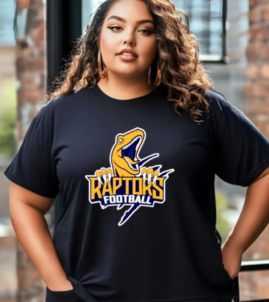 RHAM HIGH SCHOOL RAPTORS CLAW Gildan Heavy Cotton Short Sleeve Tshirt- Custom Personalization!