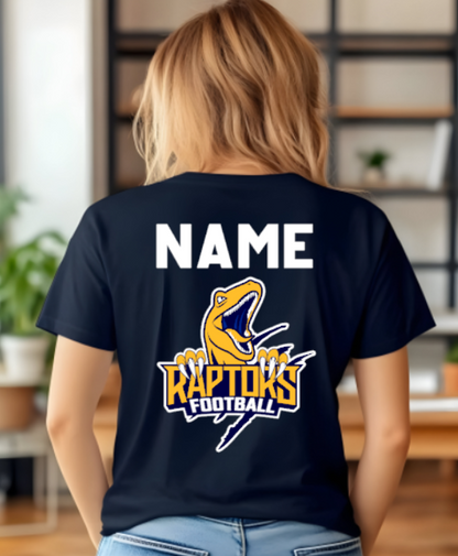 RHAM HIGH SCHOOL RAPTORS CLAW Gildan Heavy Cotton Short Sleeve Tshirt- Custom Personalization!