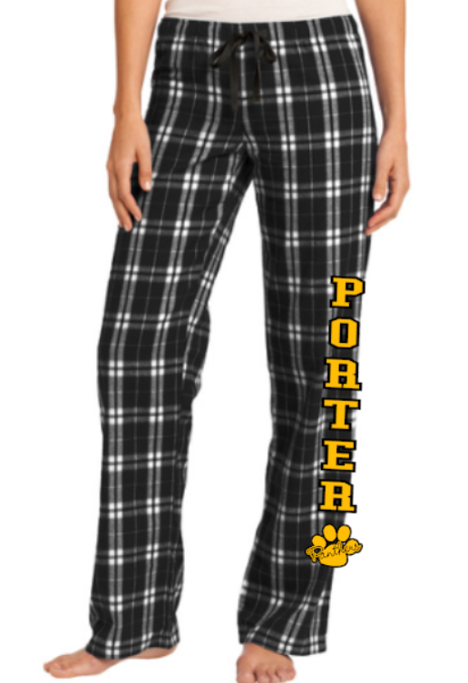 H.W. Porter Adult Women Pajama Pants - District Brand - customize yours today!