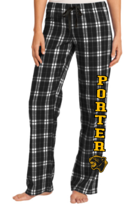 H.W. Porter Adult Women Pajama Pants - District Brand - customize yours today!